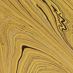 Jute Fiber Origami Paper - OCHRE MARBLE