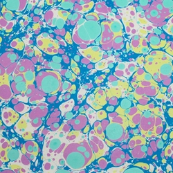 Hand Marbled Origami Paper - PASTEL STONE